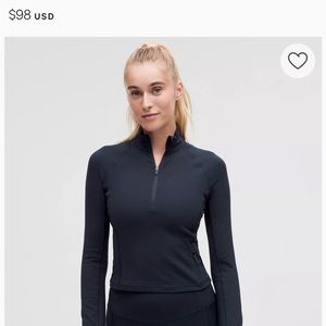 Lululemon Women's Half Zip Top